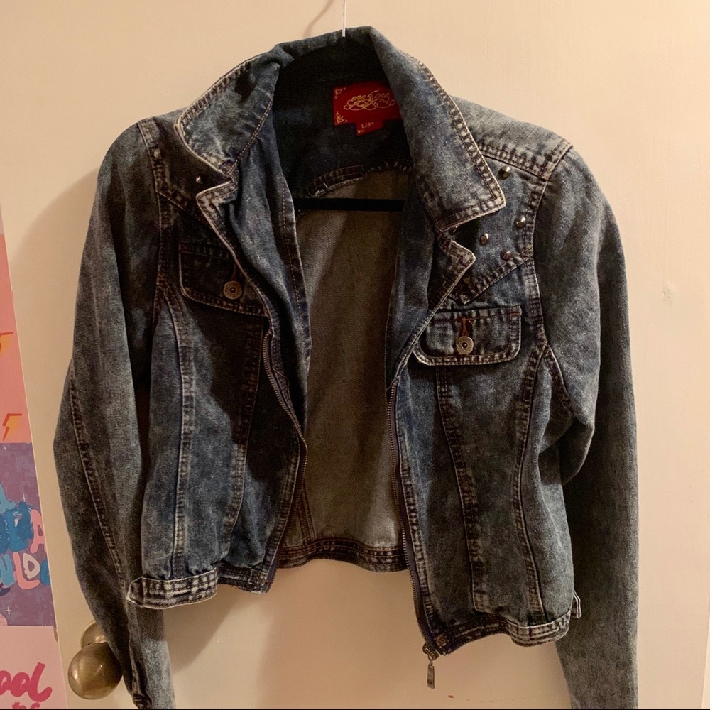 Studded Jean Jacket